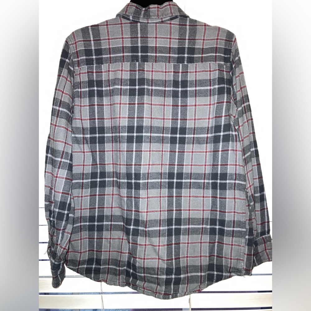 Boys Size Medium Plaid Flannel Shirts - Picture 8 of 10